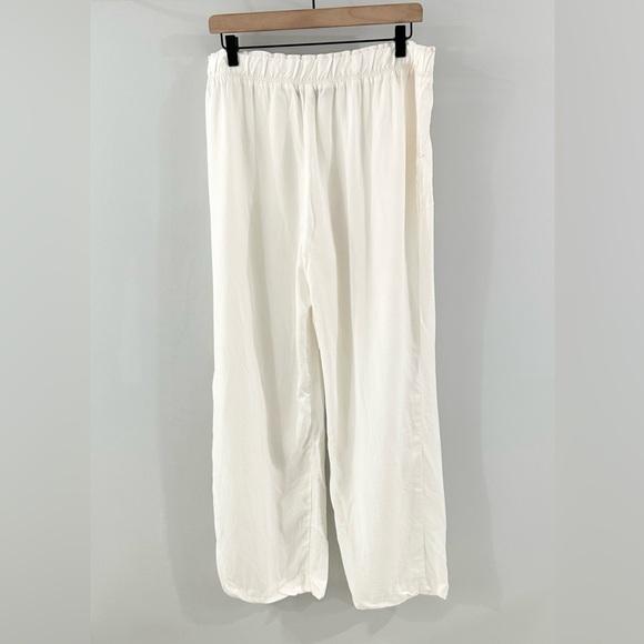 Karen Kane Wide Leg Pull On Pants White Off White Size Large - Picture 6 of 6